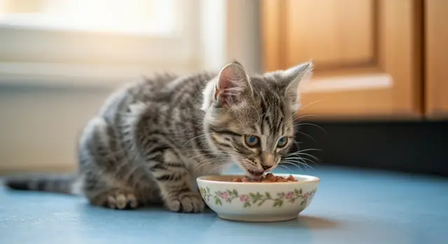 Bien nourrir son chaton : besoins, ration et erreurs a eviter