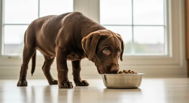 Bien nourrir son chiot : quelle croquette et quelle ration ?