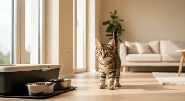 L'arrivee d'un chaton a la maison : la checklist complete