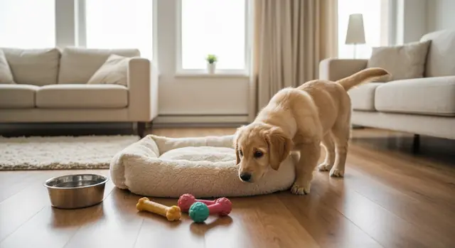 L'arrivee d'un chiot a la maison : la checklist des premiers jours