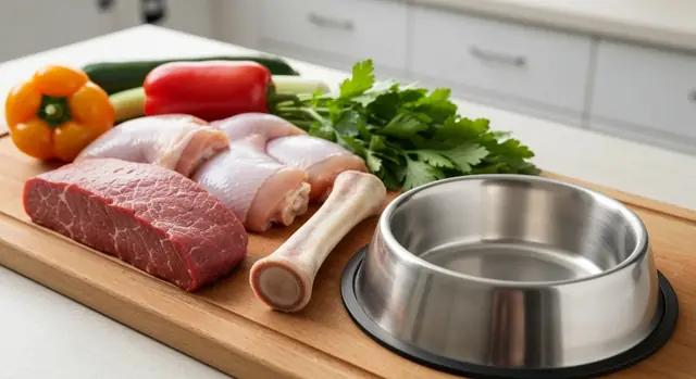 BARF et ration ménagère pour chien : avantages et précautions
