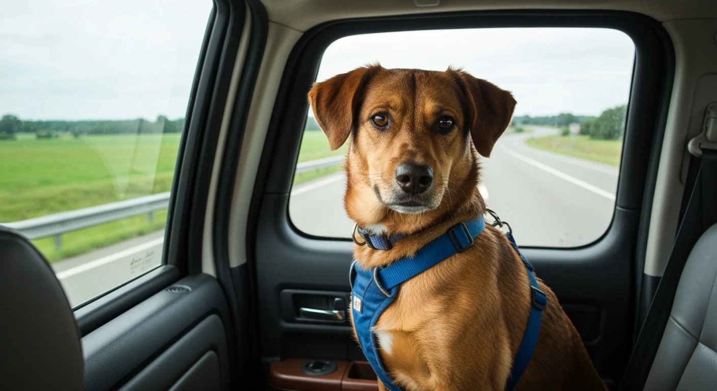 Voyager en voiture avec son chien ou son chat sereinement